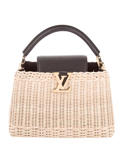 wicker LOUIS VUITTON Women Handbags 